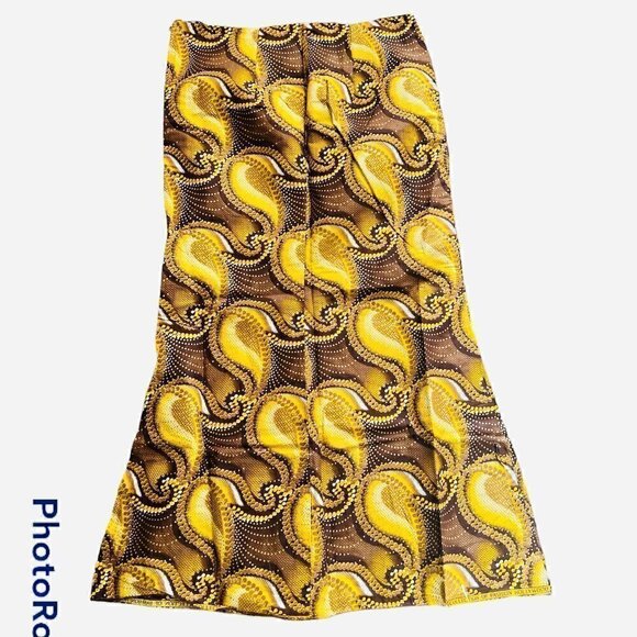 Ankara print Skirt and Blouse Set. size large - Picture 6 of 9